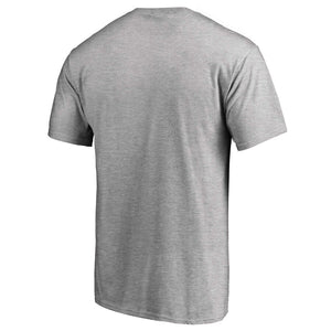 Boston Bruins Banner Wave T-Shirt - Heathered Gray NHL Guys Tee