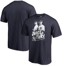 Load image into Gallery viewer, New York Yankees Hometown Collection Judge &amp; Fury T-Shirt - Navy MLB Guys Tee
