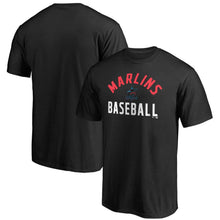Load image into Gallery viewer, Miami Marlins Team Pride T-Shirt - Black MLB Guys Tee
