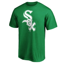 Load image into Gallery viewer, Chicago White Sox St. Patrick's Day Logo T-Shirt - Kelly Green MLB Guys Tee
