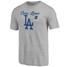 Load image into Gallery viewer, Los Angeles Dodgers 2020 Spring Training Mentor Tri-Blend T-Shirt – Gray MLB Guys Tee
