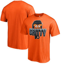 Load image into Gallery viewer, Philadelphia Flyers Go Gritty T-Shirt - Orange NHL Guys Tee
