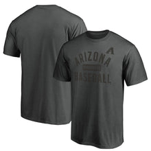 Load image into Gallery viewer, Arizona Diamondbacks Iconic Primary Pill T-Shirt - Charcoal MLB Guys Tee
