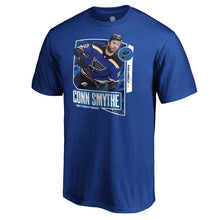 Load image into Gallery viewer, Ryan O'reilly St. Louis Blues 2019 Stanley Cup Champions Conn Smythe Trophy Winner T-Shirt - Royal NHL Guys Tee
