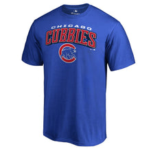 Load image into Gallery viewer, Chicago Cubs Cubbies Hometown Collection T-Shirt - Royal MLB Guys Tee
