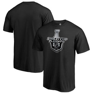 2019 Stanley Cup Playoffs Bound Big Skate T-Shirt - Black NHL Guys Tee