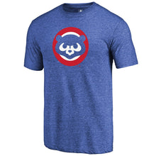 Load image into Gallery viewer, Chicago Cubs Cooperstown Collection Huntington Tri-Blend T-Shirt - Royal MLB Guys Tee
