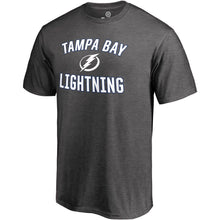 Load image into Gallery viewer, Tampa Bay Lightning Victory Arch T-Shirt - Heathered Gray NHL Guys Tee

