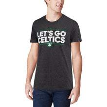 Load image into Gallery viewer, Boston Celtics Adidas Neue Phrase Climalite T-Shirt - Charcoal NBA Guys Tee
