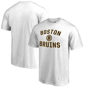 Boston Bruins Victory Arch T-Shirt - White NHL Guys Tee