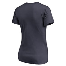 Load image into Gallery viewer, Chicago Bears Nfl Pro Line By Women's Engage Arch V-Neck T-Shirt - Navy NFL LADIES V-Neck
