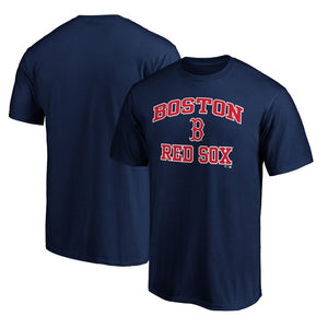 Boston Red Sox Heart & Soul T-Shirt - Navy MLB Guys Tee