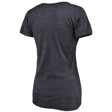 Load image into Gallery viewer, Chicago White Sox Women&#39;s Cooperstown Collection Huntington Tri-Blend V-Neck T-Shirt - Navy MLB Ladies V-Neck
