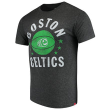 Load image into Gallery viewer, Boston Celtics Sportiqe 2008 Nba Championship Tenth Anniversary Banner Ring Comfy Tri-Blend T-Shirt - Black NBA Guys Tee
