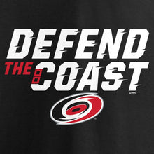 Load image into Gallery viewer, Carolina Hurricanes 2019 Stanley Cup Playoffs Eastern Conference Finals Bound Defend T-Shirt - Black NHL Guys Tee
