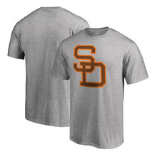 Load image into Gallery viewer, San Diego Padres Cooperstown Collection Huntington T-Shirt - Ash MLB Guys Tee
