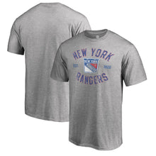 Load image into Gallery viewer, New York Rangers Heritage T-Shirt - Ash NHL Guys Tee
