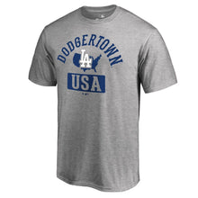 Load image into Gallery viewer, Los Angeles Dodgers Dodgertown Hometown Collection T-Shirt - Heathered Gray MLB Guys Tee
