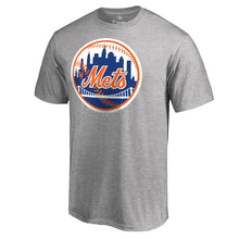 Load image into Gallery viewer, New York Mets Cooperstown Collection Forbes T-Shirt - Ash MLB Guys Tee
