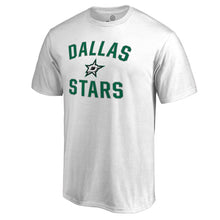Load image into Gallery viewer, Dallas Stars Victory Arch T-Shirt - White NHL Guys Tee
