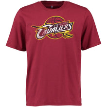 Load image into Gallery viewer, Cleveland Cavaliers Distressed T-Shirt - Wine NBA Guys Tee
