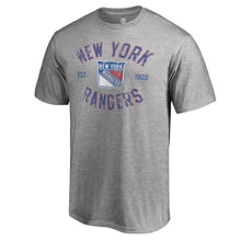 Load image into Gallery viewer, New York Rangers Heritage T-Shirt - Ash NHL Guys Tee
