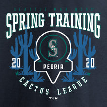 Load image into Gallery viewer, Seattle Mariners 2020 Spring Training Pick Off Move T-Shirt – Navy MLB Guys Tee
