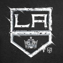 Load image into Gallery viewer, Los Angeles Kings Splatter Logo Big And Tall T-Shirt - Black NHL Guys Tee
