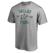 Load image into Gallery viewer, Dallas Stars Heritage T-Shirt - Ash NHL Guys Tee
