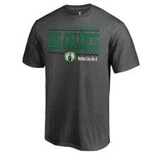 Load image into Gallery viewer, Boston Celtics Noches Ene-Be-A Wordmark T-Shirt - Heather Charcoal NBA Guys Tee
