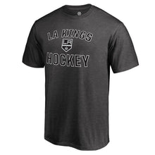 Load image into Gallery viewer, Los Angeles Kings Victory Arch T-Shirt - Heathered Gray NHL Guys Tee
