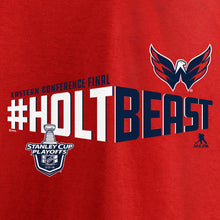 Load image into Gallery viewer, Washington Capitals 2018 Eastern Conference Champions Holt Beast T-Shirt - Red NHL Guys Tee
