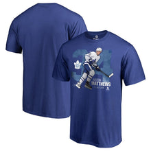 Load image into Gallery viewer, Auston Matthews Toronto Maple Leafs Core Player T-Shirt - Royal NHL Guys Tee
