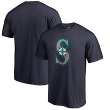 Load image into Gallery viewer, Seattle Mariners Primary Logo T-Shirt - Navy MLB Guys Tee
