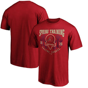 Arizona Diamondbacks 2020 Spring Training Pick Off Move T-Shirt – Red MLB Guys Tee