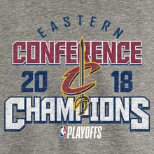 Load image into Gallery viewer, Cleveland Cavaliers 2018 Nba Finals Bound Catch And Shoot Tri-Blend T-Shirt - Gray NBA Guys Tee
