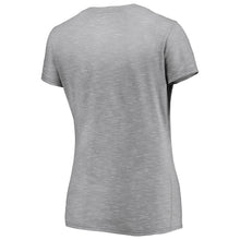 Load image into Gallery viewer, Washington Nationals Women&#39;s 2019 World Series Champions Locker Room Space Dye T-Shirt - Gray MLB Ladies V-Neck
