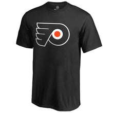 Load image into Gallery viewer, Philadelphia Flyers Primary Logo T-Shirt - Black NHL Guys Tee
