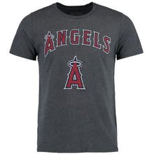 Load image into Gallery viewer, Los Angeles Angels Threads Premium Granite Tri-Blend T-Shirt - Charcoal MLB Guys Tee
