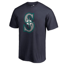 Load image into Gallery viewer, Seattle Mariners Primary Logo T-Shirt - Navy MLB Guys Tee
