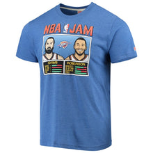 Load image into Gallery viewer, Andre Roberson &amp; Steven Adams Oklahoma City Thunder Nba Jam T-Shirt - Royal NBA Guys Tee
