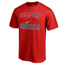 Load image into Gallery viewer, St. Louis Cardinals Victory Arch T-Shirt - Red MLB Guys Tee
