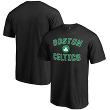 Load image into Gallery viewer, Boston Celtics Victory Arch T-Shirt - Black NBA Guys Tee
