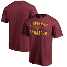 Load image into Gallery viewer, Cleveland Cavaliers Victory Arch T-Shirt - Wine NBA Guys Tee
