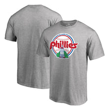 Load image into Gallery viewer, Philadelphia Phillies Cooperstown Collection Forbes T-Shirt - Ash MLB Guys Tee
