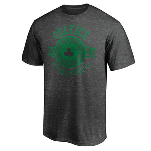 Boston Celtics Showtime International Foul T-Shirt - Heathered Charcoal NBA Guys Tee