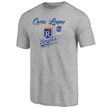 Load image into Gallery viewer, Kansas City Royals 2020 Spring Training Mentor Tri-Blend T-Shirt – Gray MLB Guys Tee
