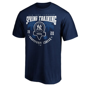 New York Yankees 2020 Spring Training Pickoff Move T-Shirt - Navy MLB Guys Tee