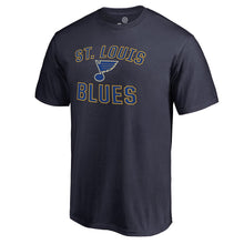 Load image into Gallery viewer, St. Louis Blues Victory Arch T-Shirt - Navy NHL Guys Tee
