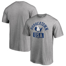 Load image into Gallery viewer, Los Angeles Dodgers Dodgertown Hometown Collection T-Shirt - Heathered Gray MLB Guys Tee
